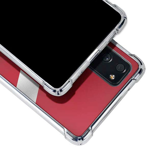 Russia Soccer Flag Galaxy S20 FE Clear Case